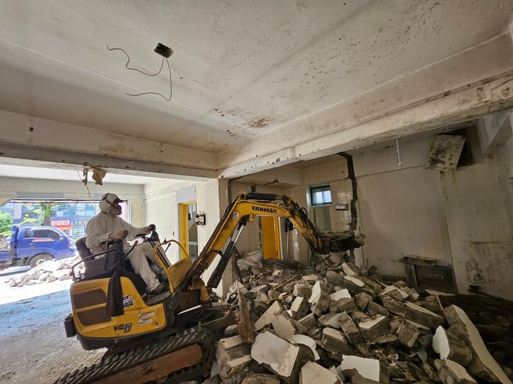 제주 철거 업체 시공 현장 사진 3