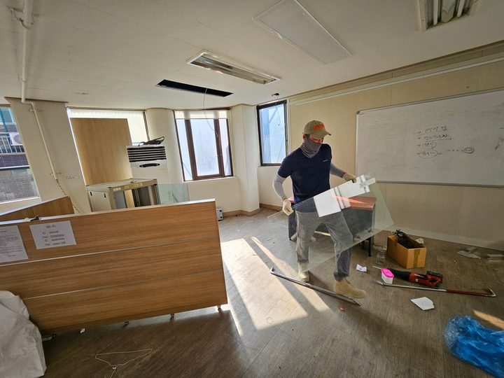 울산 철거 업체 시공 현장 사진 4