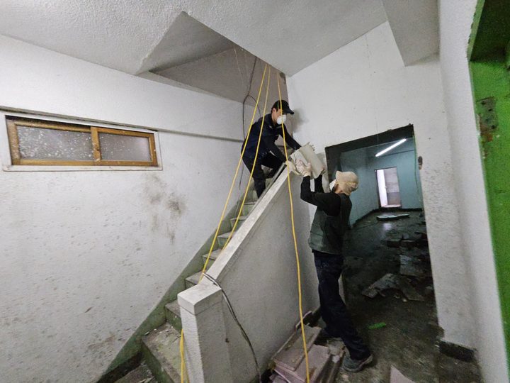 구미 철거 업체 시공 현장 사진 3