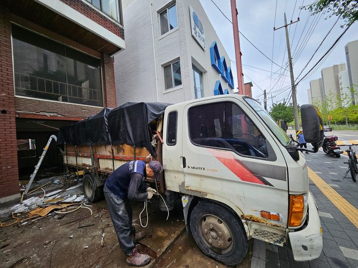 구미 철거 업체 시공 현장 사진 1