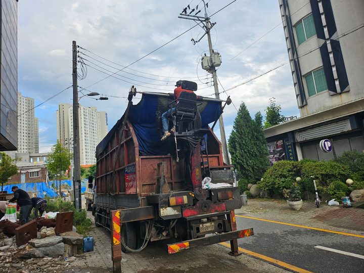 천안 철거 업체 시공 현장 사진 1