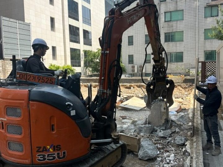 익산 철거 업체 시공 현장 사진 3